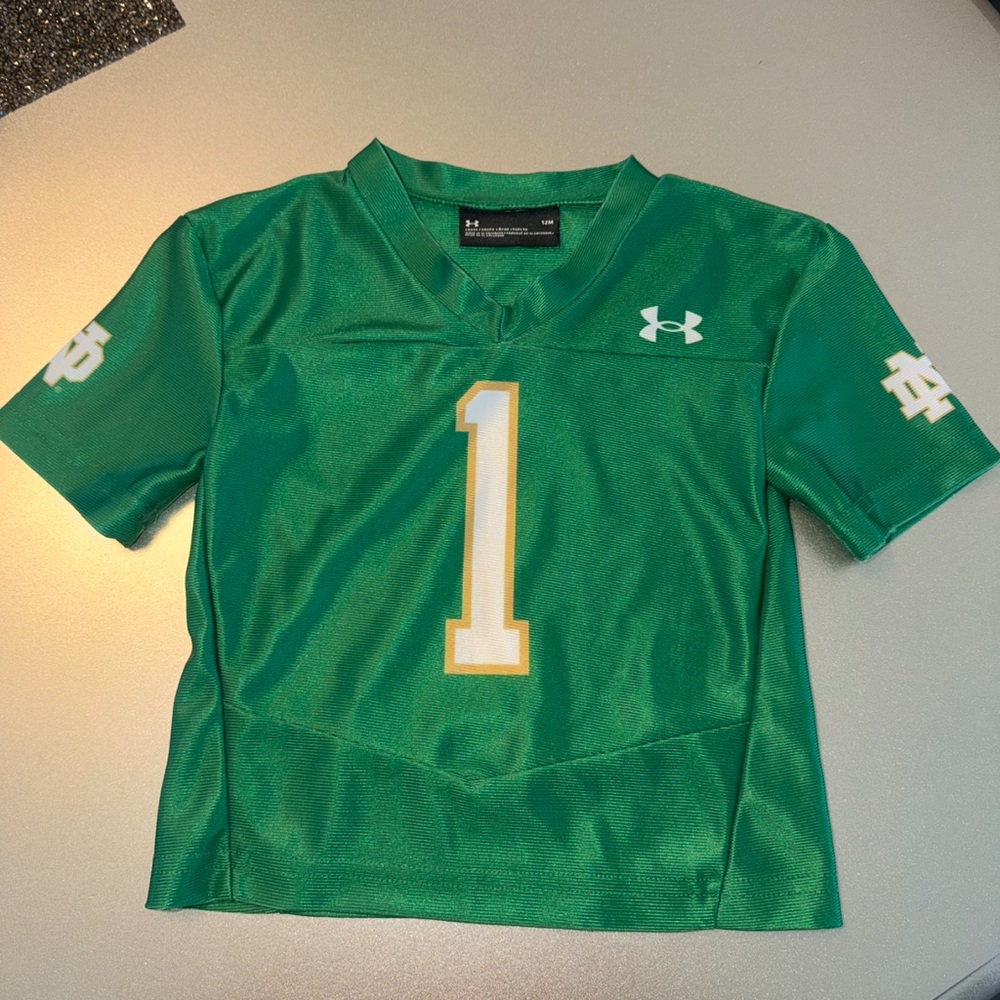 Under Armour Kids Emerald Green Jersey